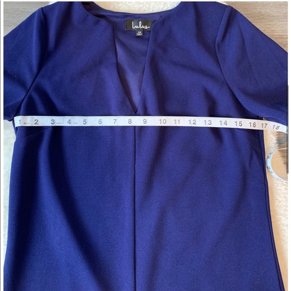 NEW! Clear Day Navy Blue T-Shirt Dress XS - Picture 7 of 17